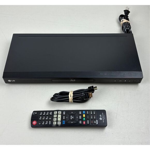 LG 3D Blu-Ray Player BD645 Full HD1080P Dolby Digital Plus BD Live w/ Remote - Picture 2 of 13